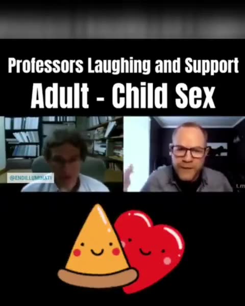 professors talk about how they support pedophilia. These people are a cancer to our society