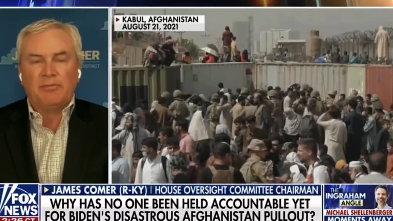 Rep Comer: We Want Answers On Biden's Botched Afghanistan Withdrawal