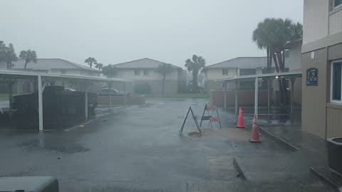 Hurricane Milton Arriving in Clearwater, Florida