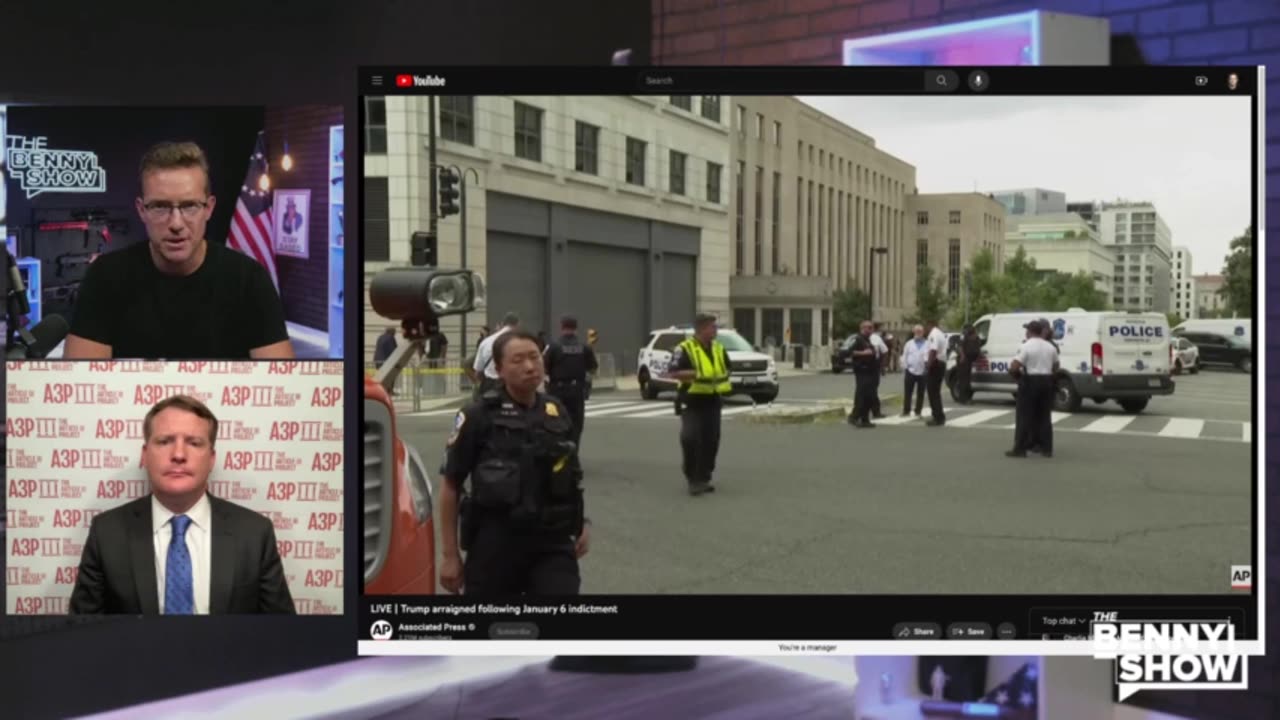 Mike Davis to Benny Johnson: “The Justice Department Has Taken An Ugly Turn”