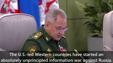Russian military eliminated 11.000 Ukrainian soldiers in the month of February 2023 | Defmin Shoigu