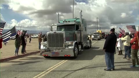 'People's Convoy' heads to Washington