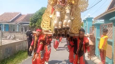 barongsai art collaboration and odong odong