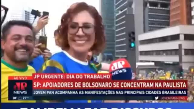 Carla Zambelli faz discurso emocionante na Paulista pela liberdade