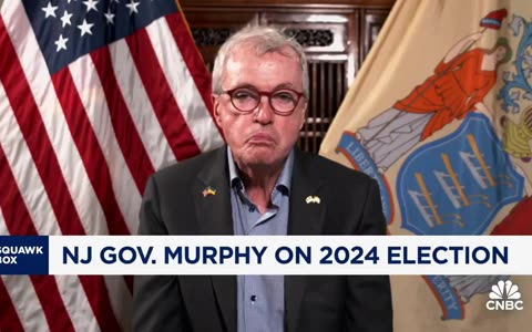 Squawk Box ask Gov Murphy on why he supports VP Harris: