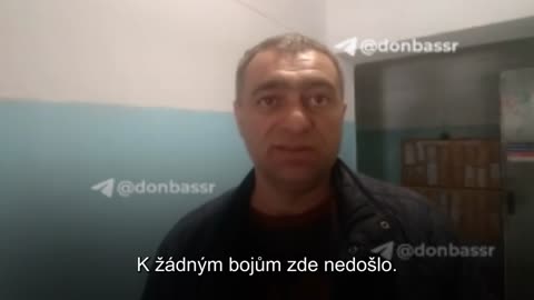 Obyvatelé obcí u Mariupolu vysvětlují proč se nacisté stáhli bez boje