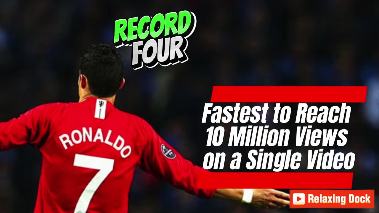 Cristiano Ronaldo’s YouTube Channel Breaks 4 Major Records in Record Time!