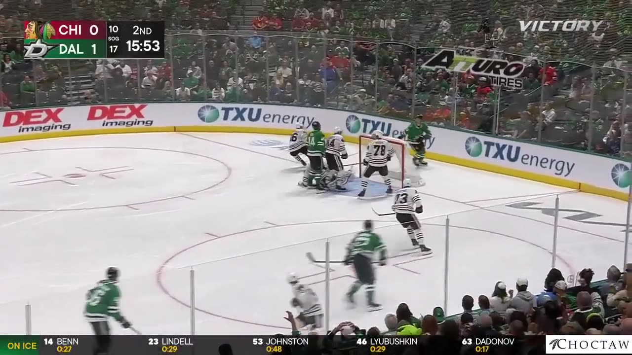 NHL Dallas Stars vs Chicago Blackhawks 26/10/24