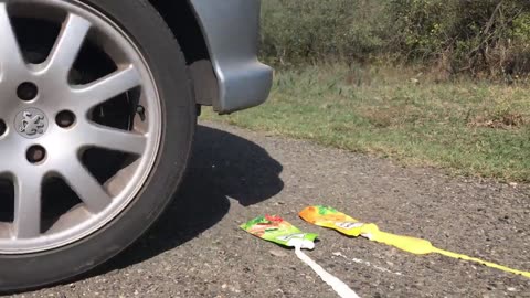 Crushing Crunchy & Soft Things by Car! - EXPERIMENT WATERMELON VS CAR