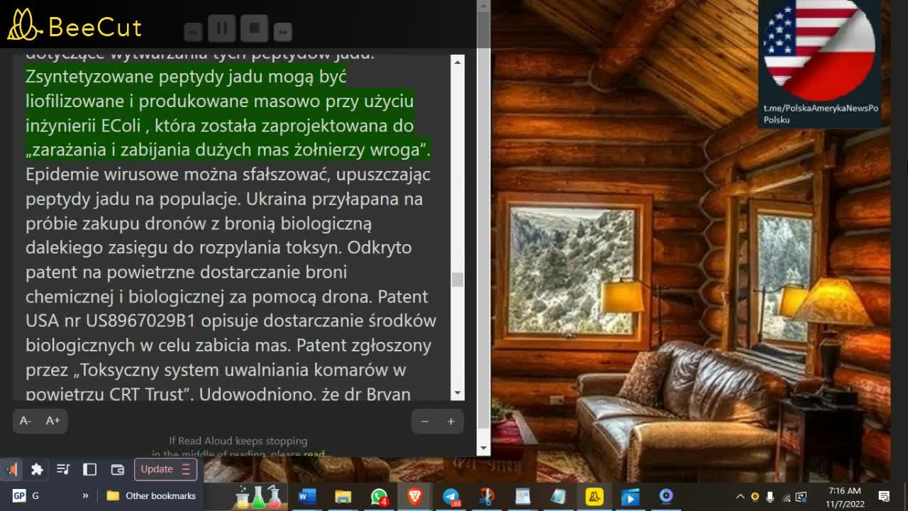 8 LISTOPAD 2022❌ PRZYWROCONA REPUBLIKA❌CODZIENNY RAPORT JUDY BUYINGTON❌AUDIO👉❌21 MIN PO POLSKU❌