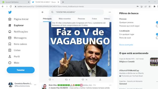 Esquerditas Fedid0s comemorando a censura da JP