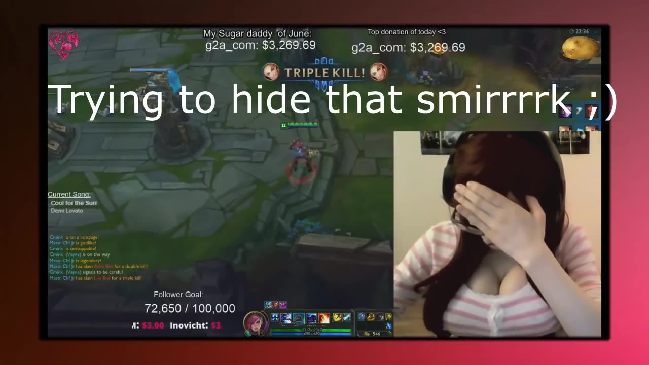 FEMALE STREAMERS