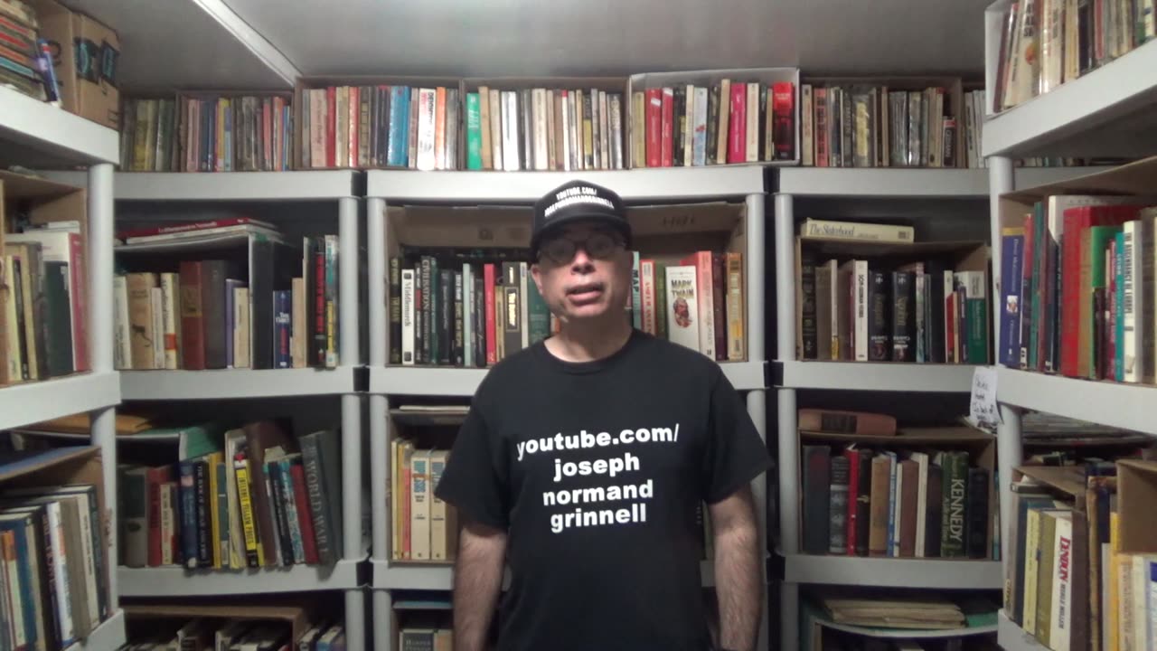 Joseph Normand Grinnell Addresses His Friends On His Birthday, October 5, 2023