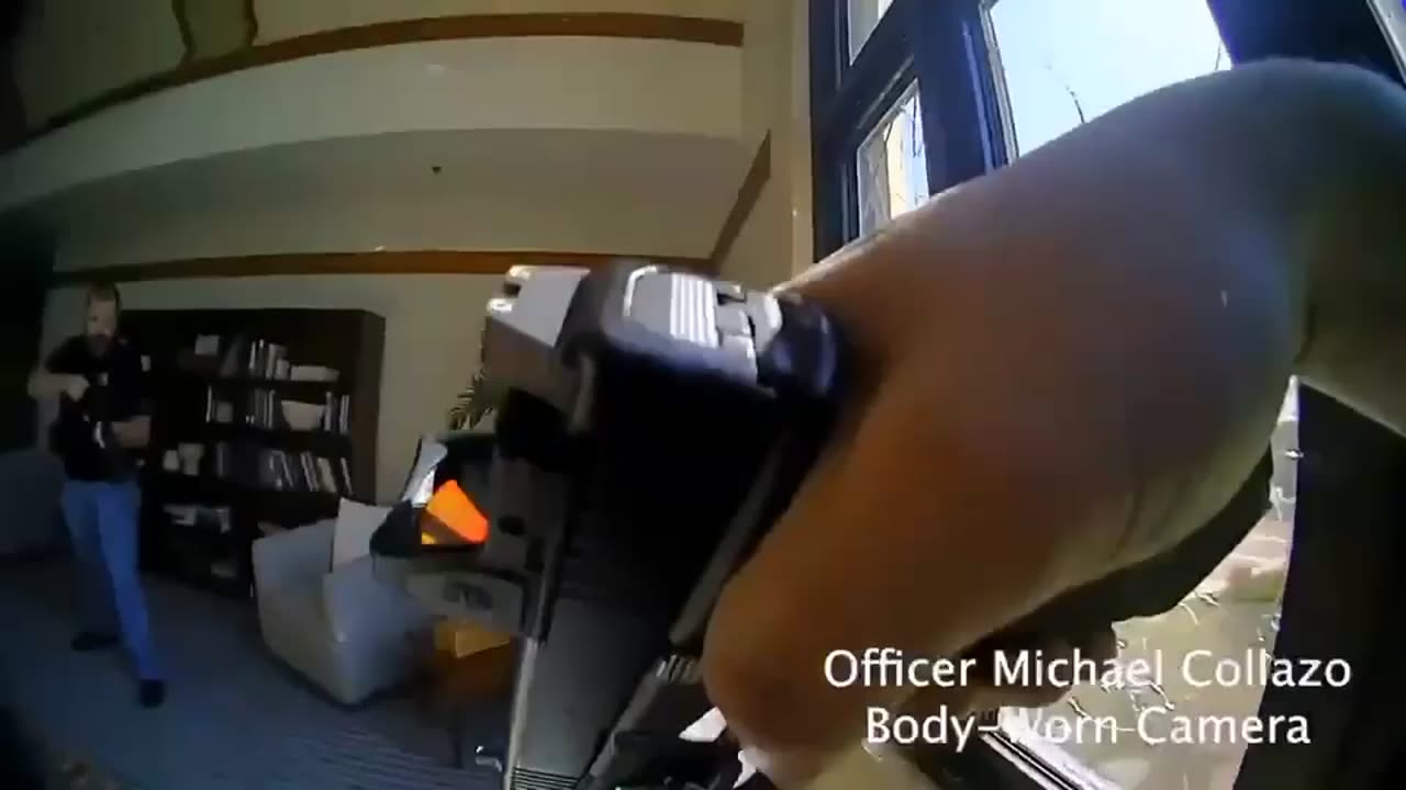 Bodycam Footage Neutralizing Trans Shooter in Nashville