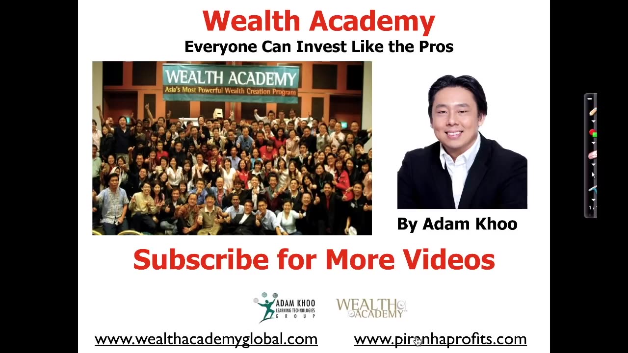 Stock Trading Course Lesson 1 of 10 by Adam Khoo