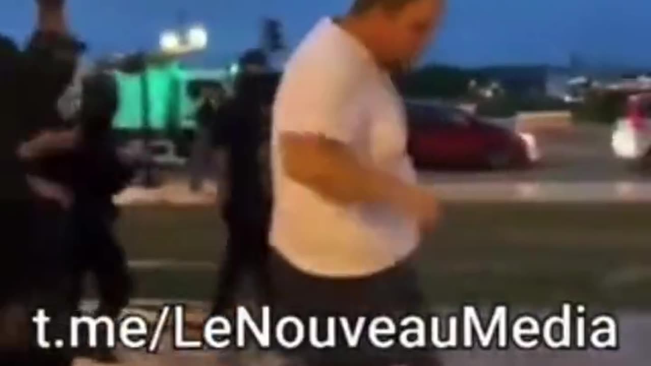 Ironic - He worked to keep refugees in France, but gets Beaten!