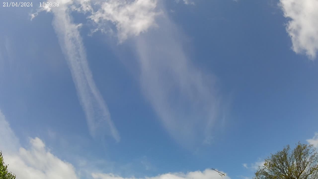 Sky Timelapse #229 - 4K - 21/4/2024