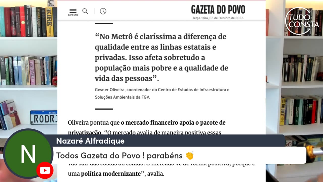 Privatizem todas as estatais e estatizem a Justiça!