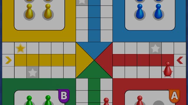 Playing in classic mode 2 vs 2 tournament in the game ludo club data (08/06/2022).