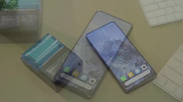 Mini impressora térmica de recibos Conexão usb e bluetooth