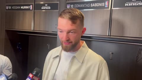 Domantas Sabonis on the Draymond Green foul: “There’s no room for that