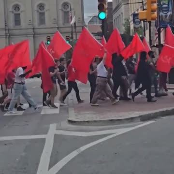 500+ Communists are marching in Philadelphia, PA