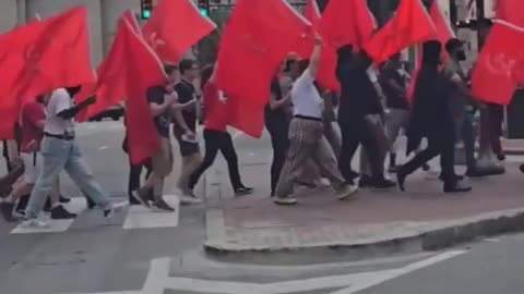 500+ Communists are marching in Philadelphia, PA