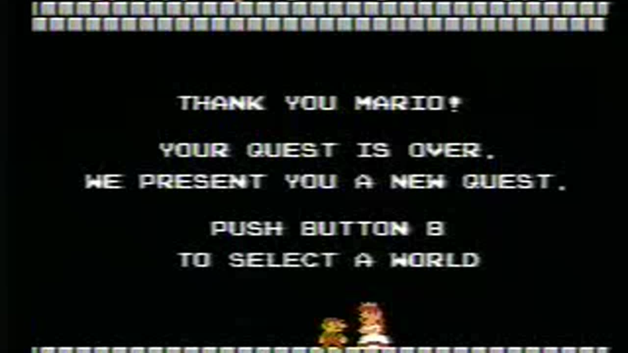 Super Mario's brothers speed run