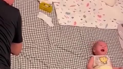 Daddy and his baby boy