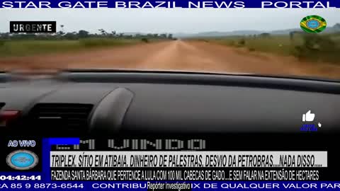 TRIPLEX, SÍTIO EM ATIBAIA, DINHEIRO DE PALESTRAS, DESVIO DA PETROBRAS....NADA DISSO.....