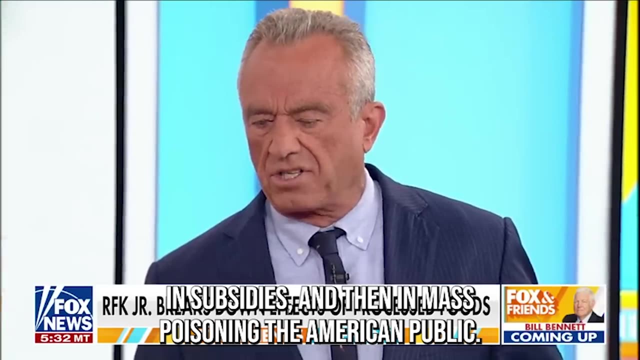 RFK Jr. exposes the toxic substances in America's food