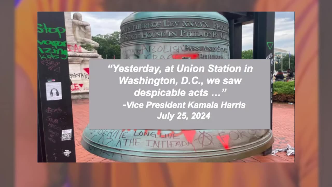 Fact Check: Protesters Did NOT Deface Philly Liberty Bell, Did NOT Burn Flag On Capitol Grounds