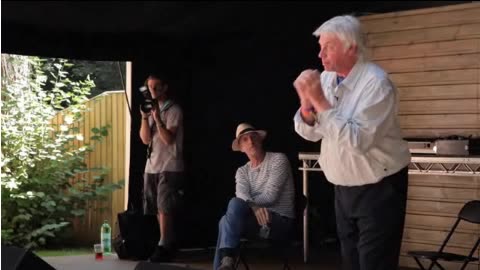 David Icke at Bestival - 7th September 2012