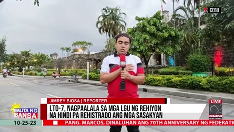 LTO-7, nagpaalala sa mga LGU ng rehiyon na hindi pa rehistrado ang mga sasakyan