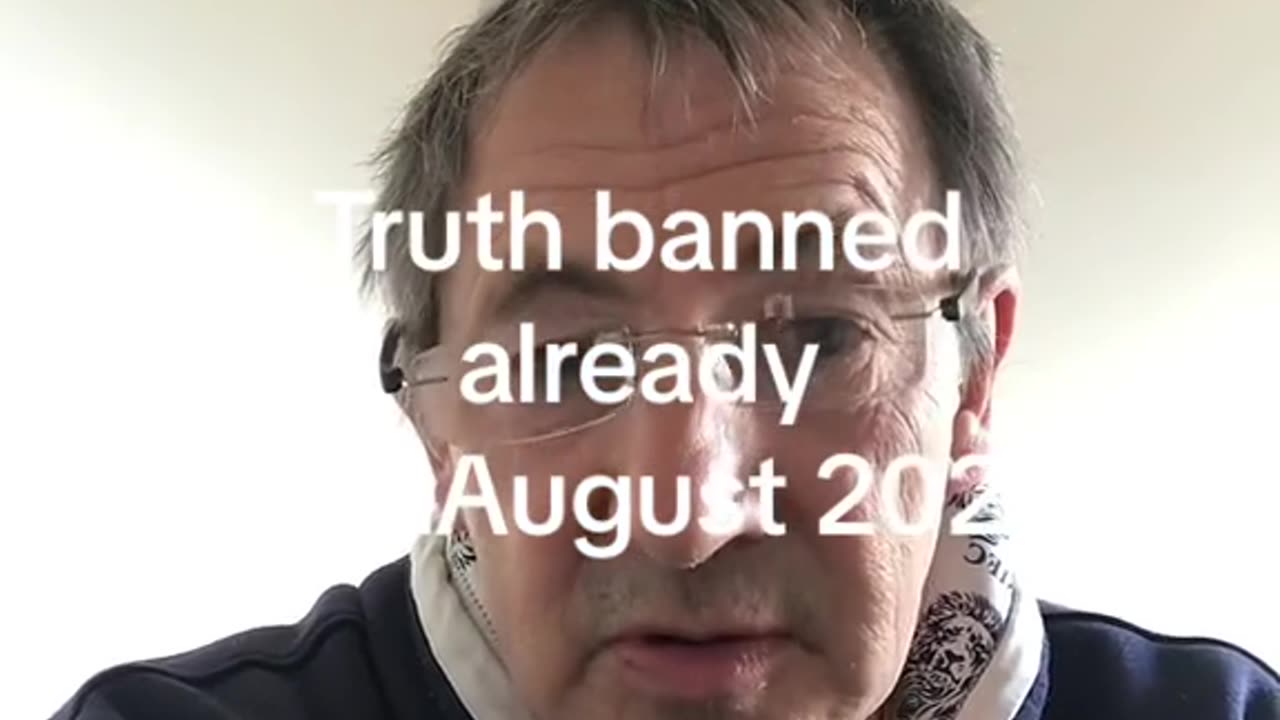 Truth banned already August 2023