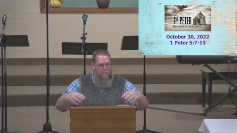 Sunday Sermon at Moose Creek Baptist Church 10-30-2022