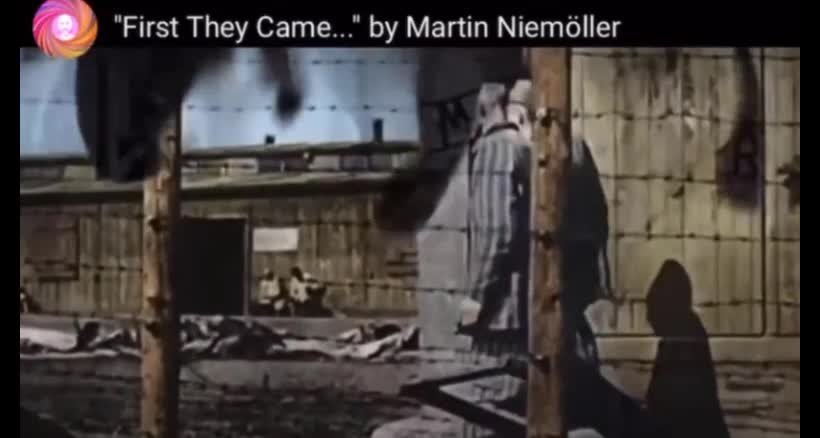 Martin Niemoller - Then They Came