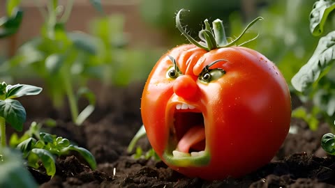 Mister Tomato Head Gets Into the Fray