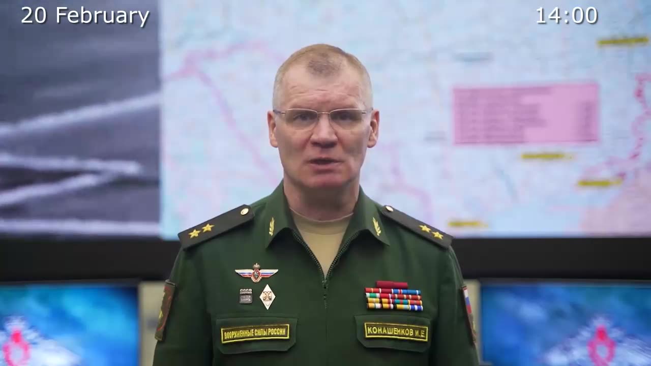 Russian Defence Ministry report on the progress of the SMO Zone