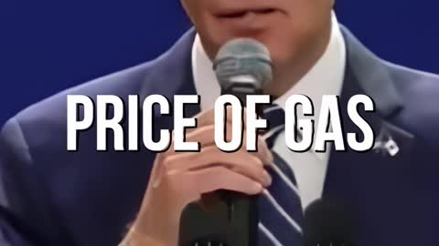 Biden, Price Of Gas In America is $3.39, Down From Over $5 When I Took Office