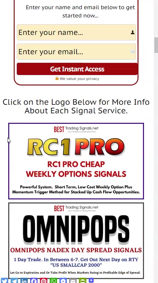 Cheap Options Signals Use ITM Options Not OTM Options