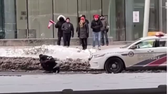 This is Canadian. We help each other!