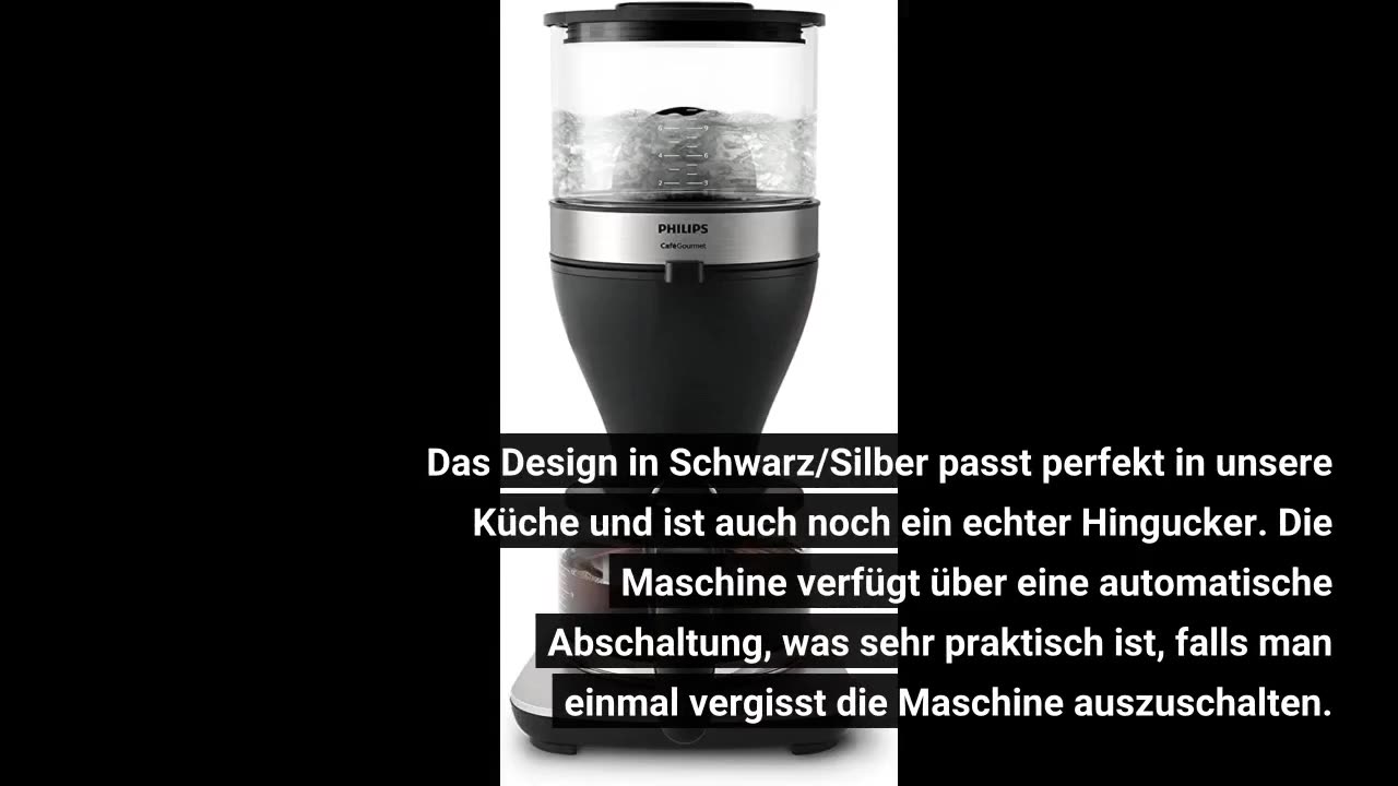 PHILIPS Filterkaffeemaschine – 1.25-Liter-Fassungsvermögen, bis zu 15 Tassen, Boil & Brew