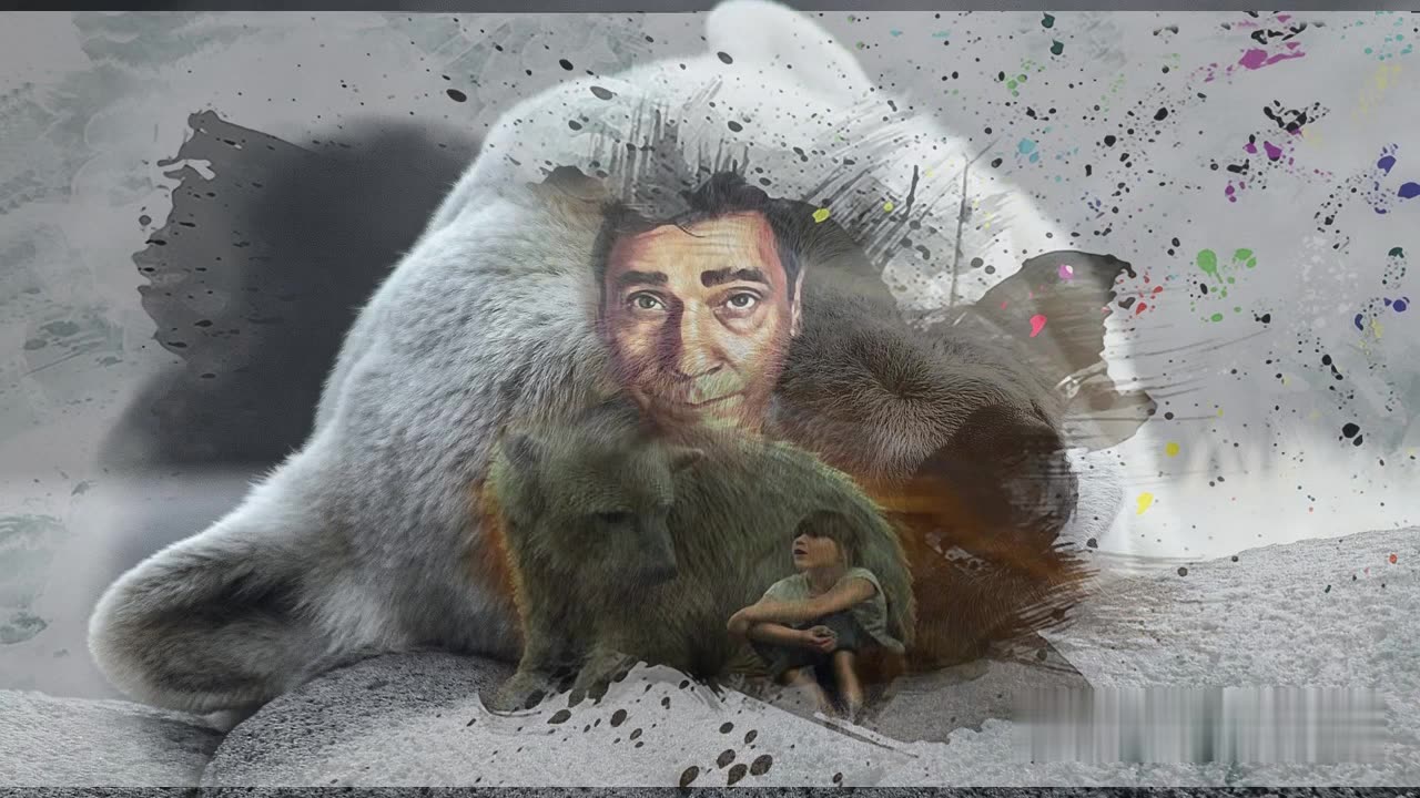 Polar Bear Raúl Pérez Video Graphic Collage Original