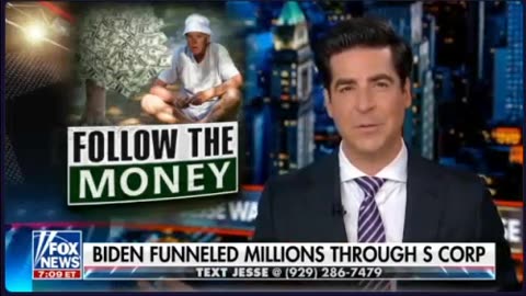 BIDEN CRIME FAMILY - FOLLOW the MONEY - Jesse Watters FULLY EXPOSES the TRUTH