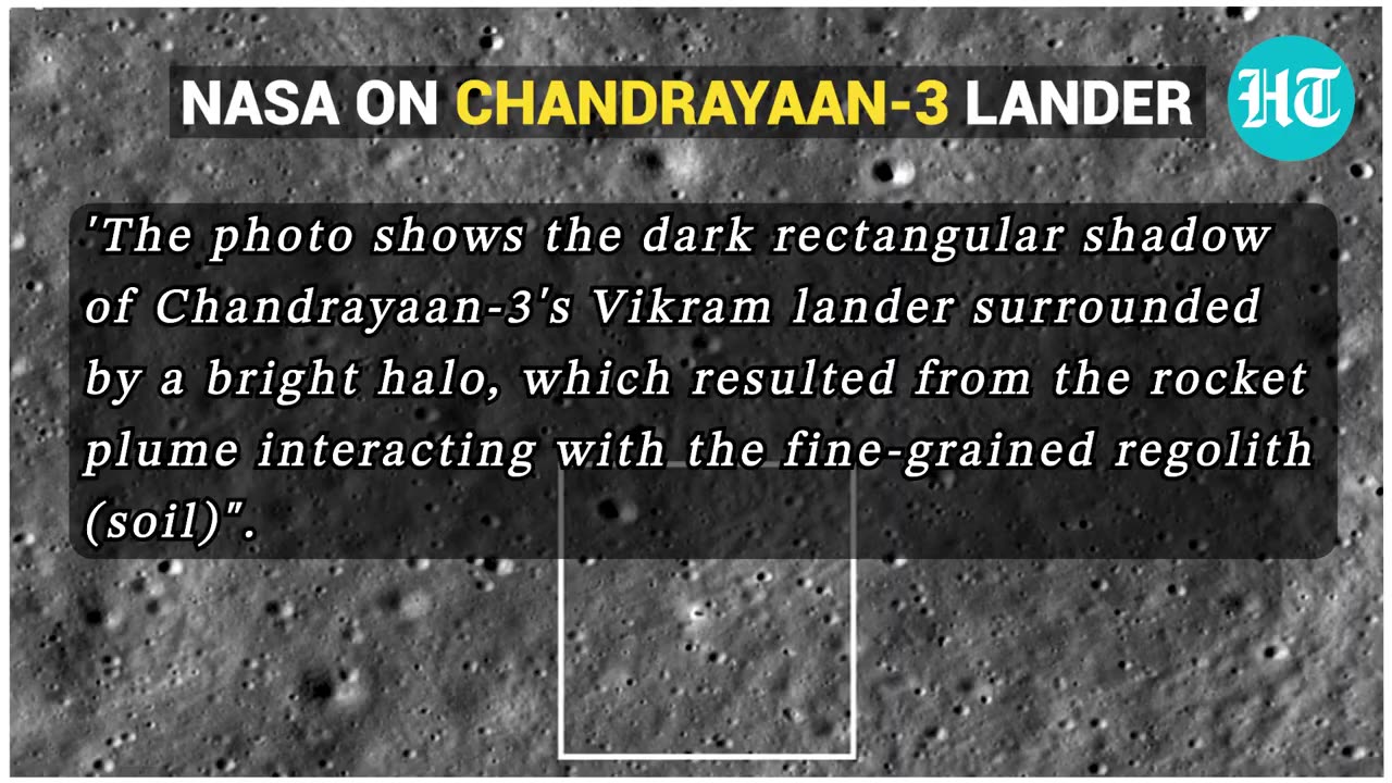 Nasa release pictures of chandrayaan 3