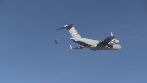 Space Capsule Launch (From a Plane) KEK