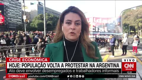 População volta a protestar na Argentina | NOVO DIA