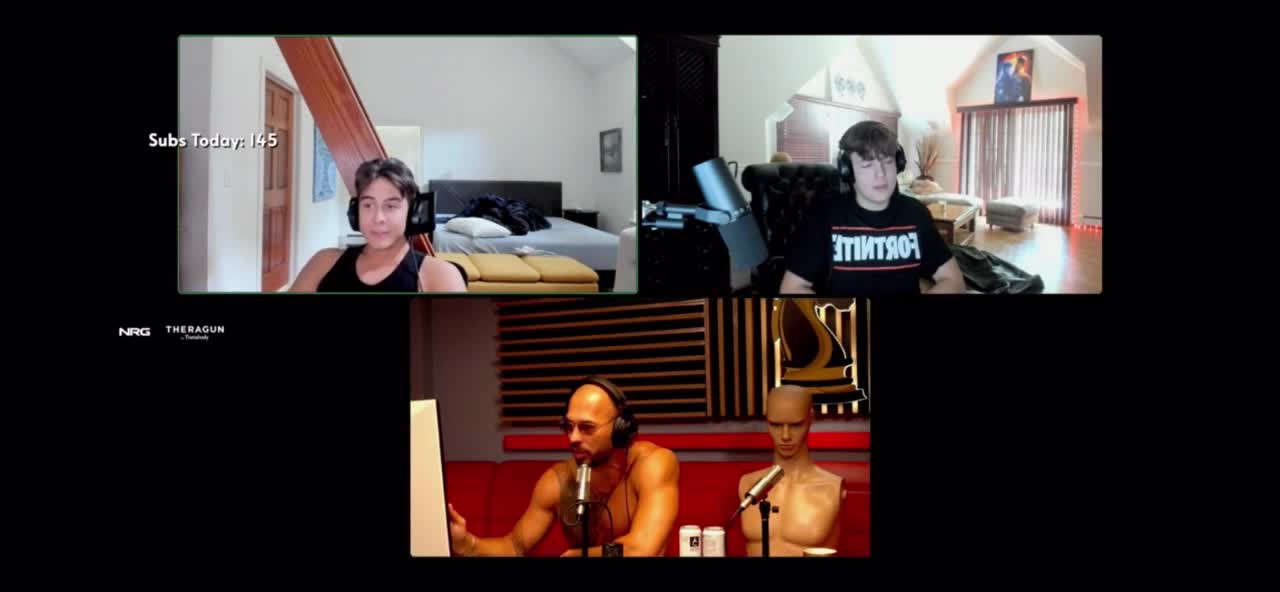 Andrew Tate and Clix Live Stream Tate says he is spoiled