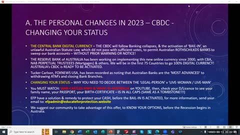March 13 The CBC Issue and Banking Collapses in 2023